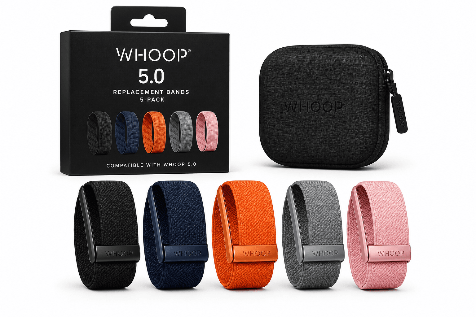 5-Band Bundle + Travel Case