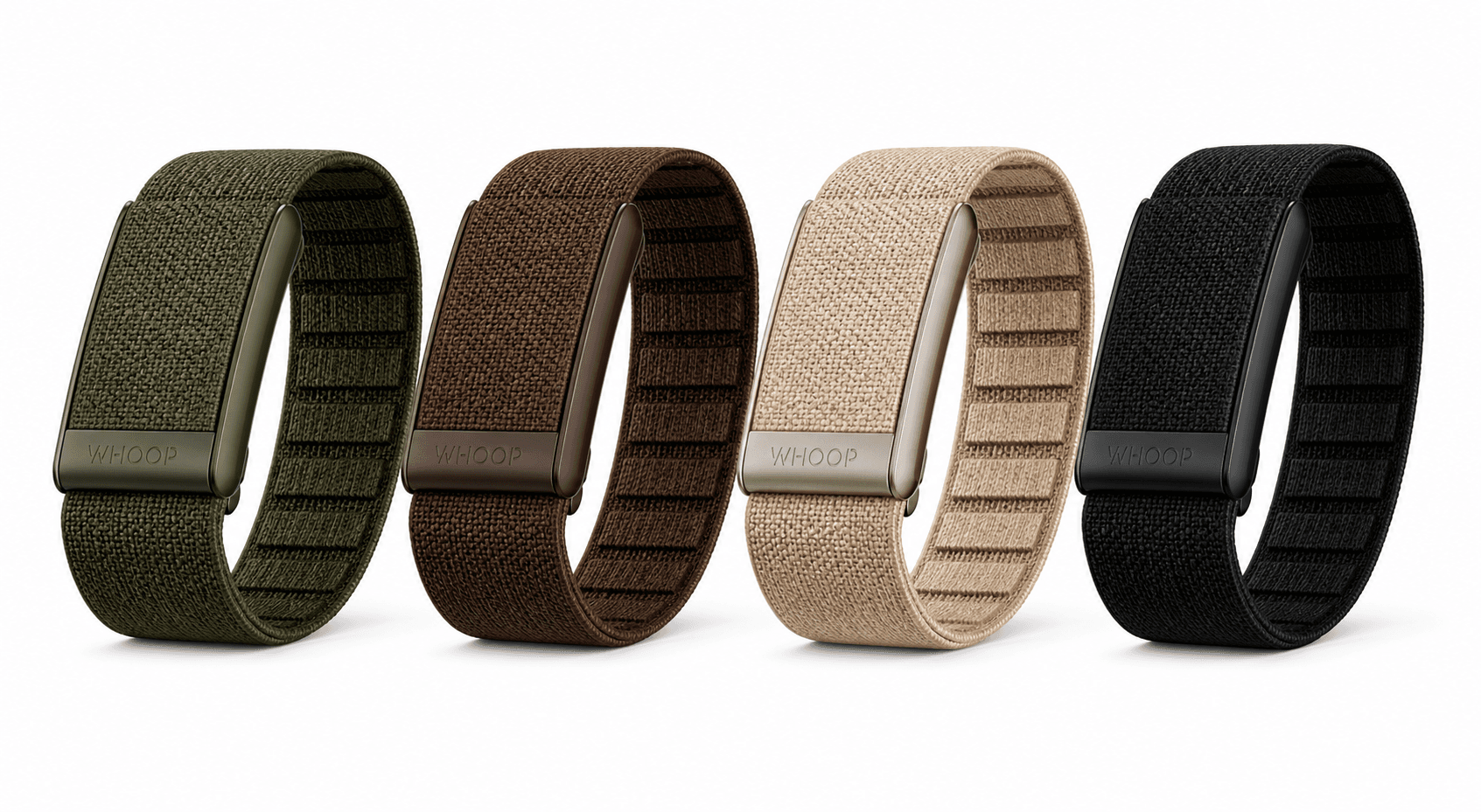 Nylon Woven Band — 4 Earth Tones